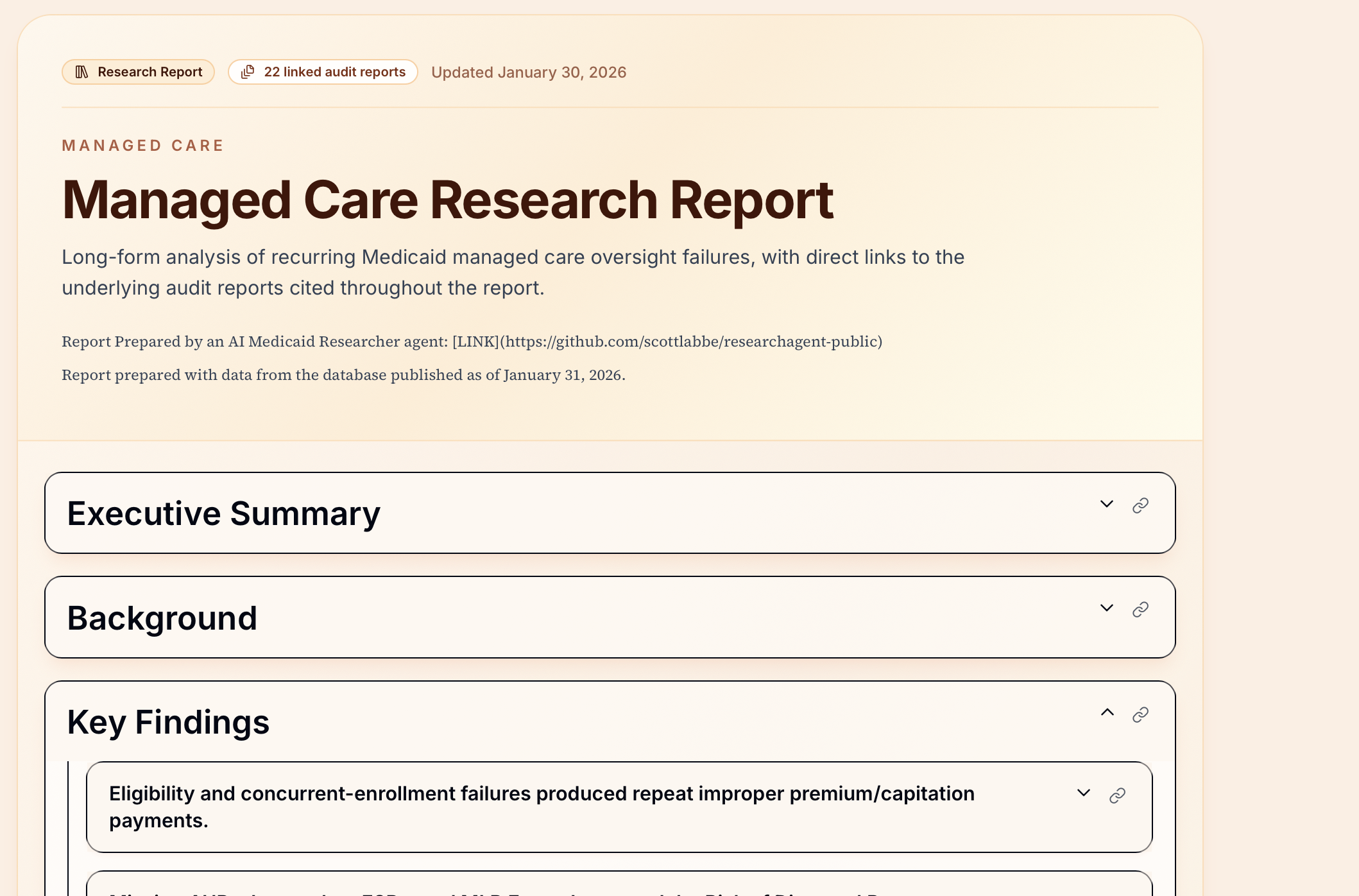 Report